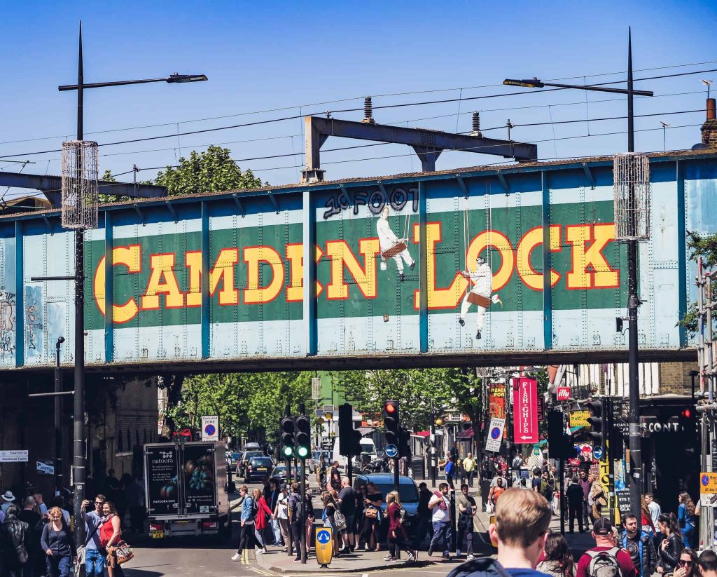 Camden Lock Sign