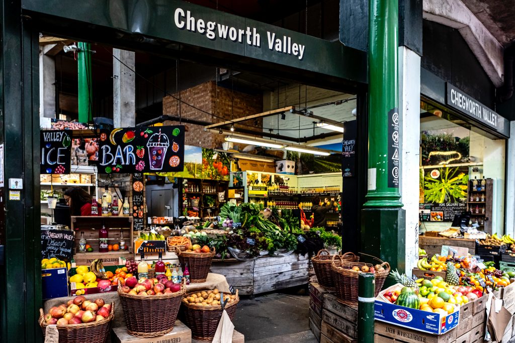 Market stall East London