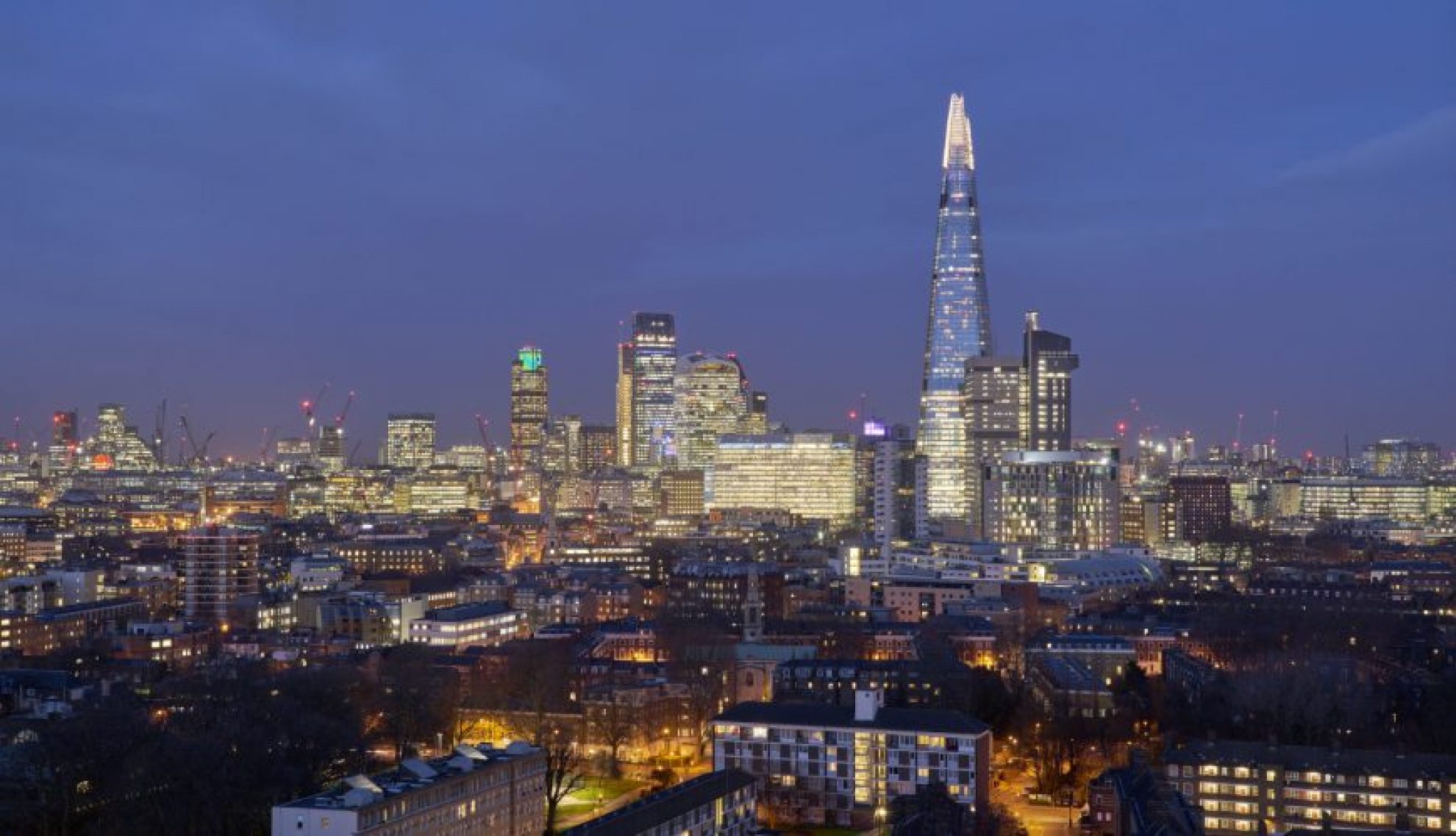 elephant central se17, city sky line at night