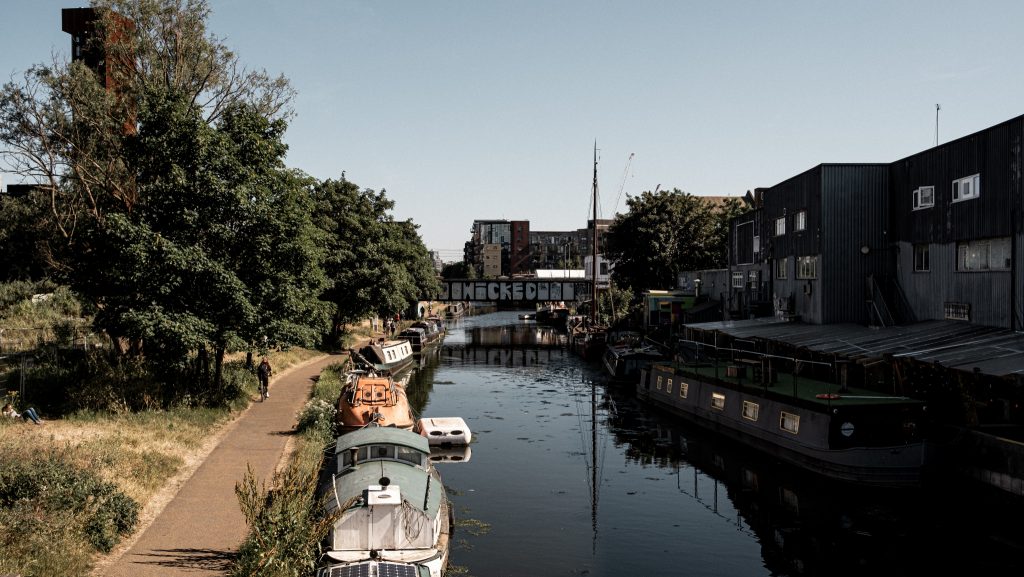 Canal in Hackney