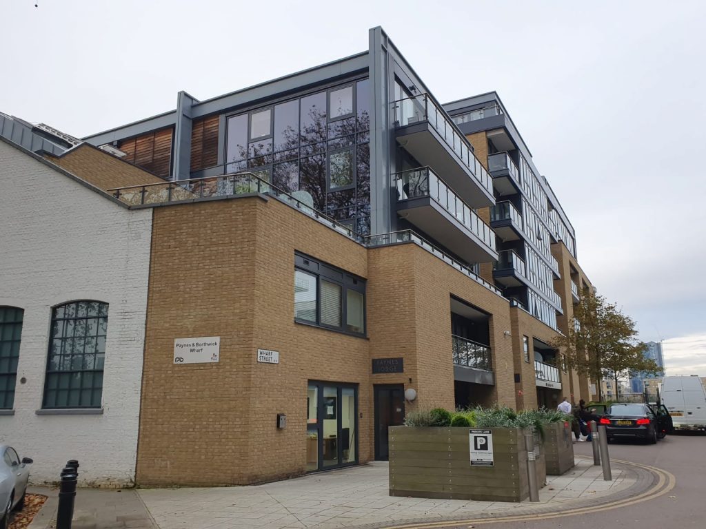 New flats in Deptford