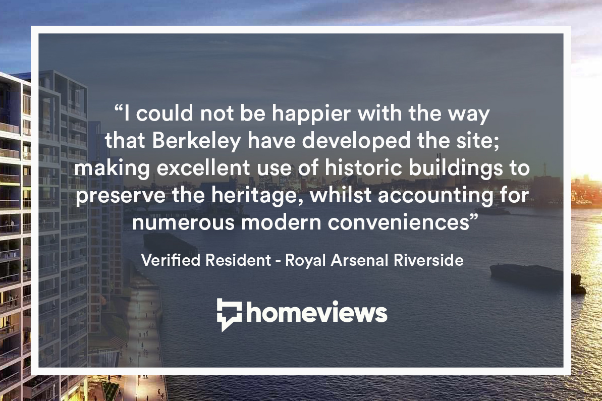 Top london developers Berkeley Homes resident quote