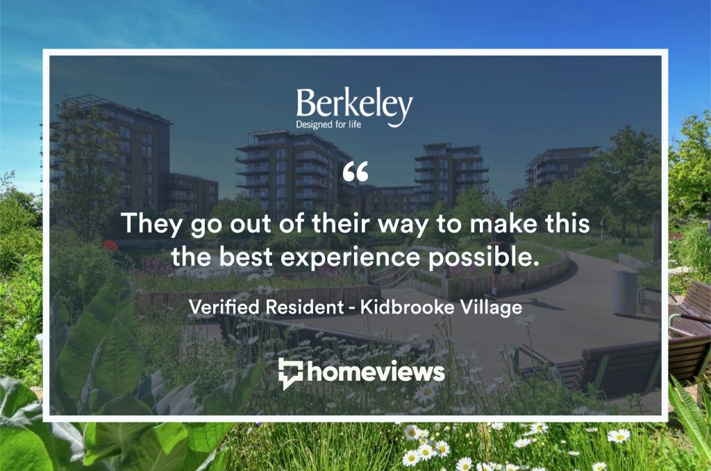 Kidbrooke Village development by Berkeley Homes - top BTS property developer in London