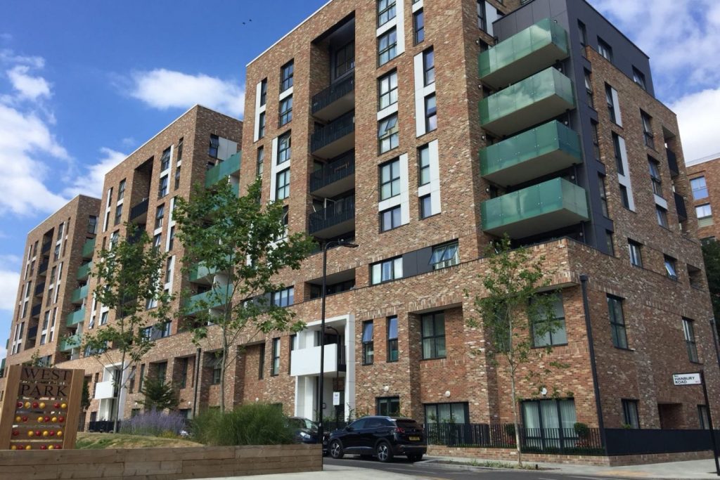 New block of flats in Acton