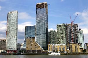 Tallest buildings London Newfoundland Quay Canary Wharf