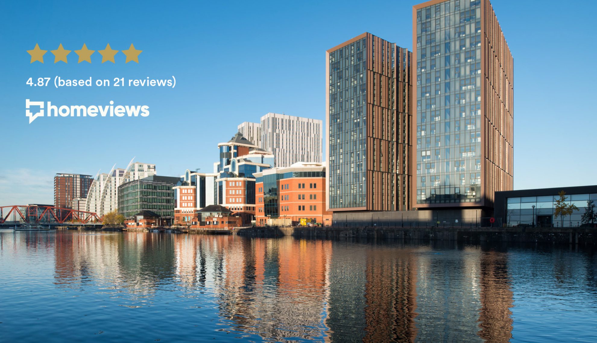 The Duet BTR development in Manchester, the highest rated development on HomeViews