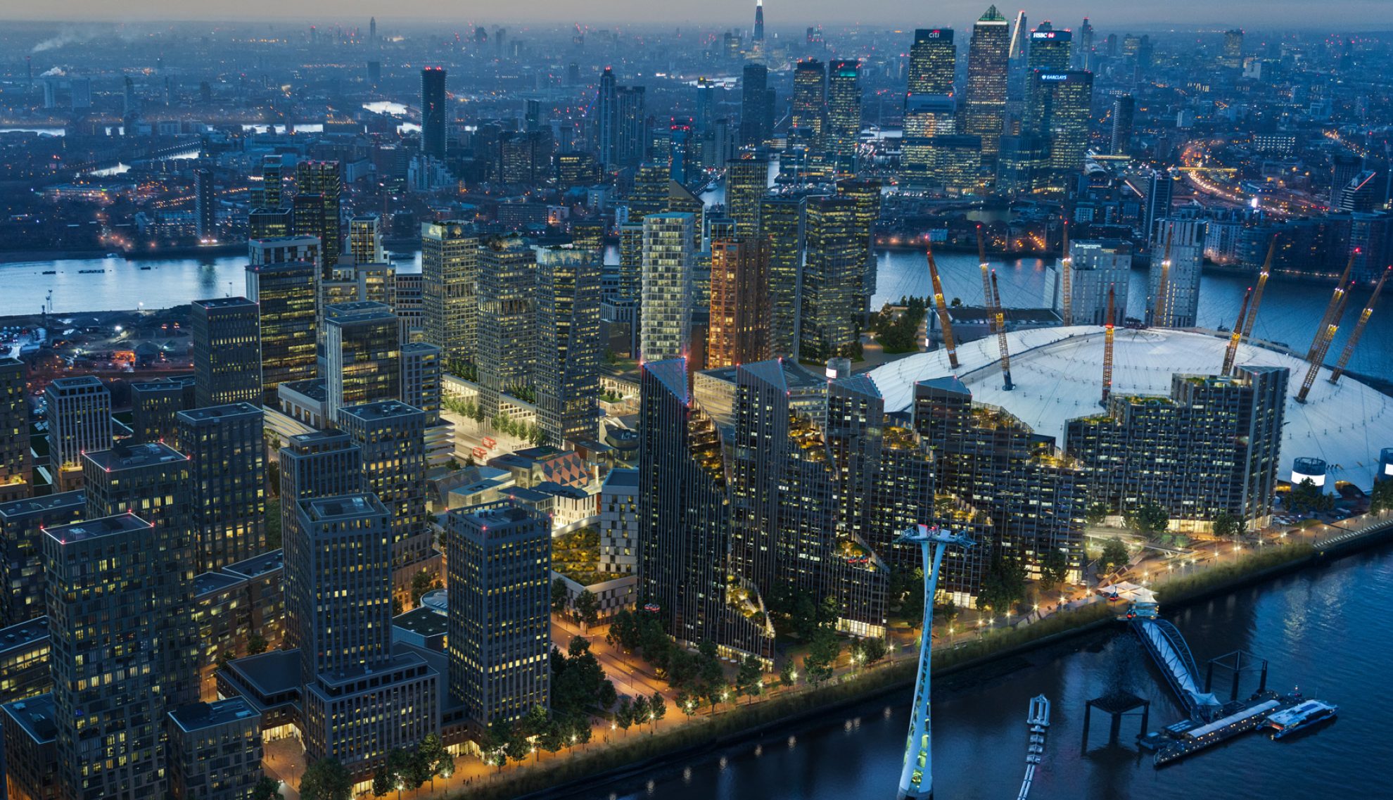 Greenwich Peninsula - one of our top areas for property investment in London