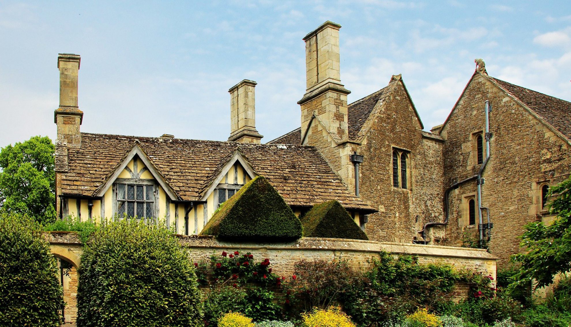 Grade 2 listed building Great Chalfield Manor House