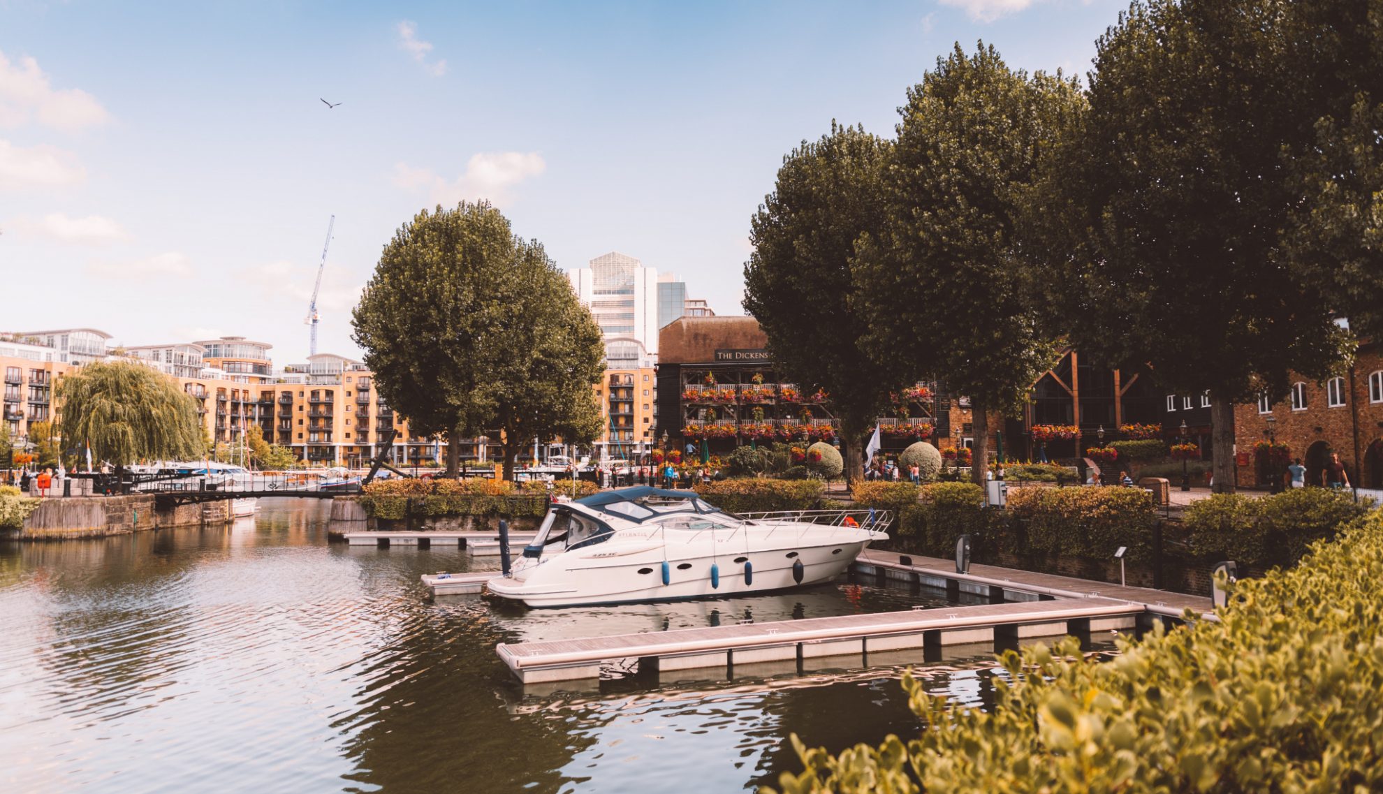 St Katherine Docks in Tower Hamlets