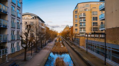Waterside apartments in the SE16 London postcode