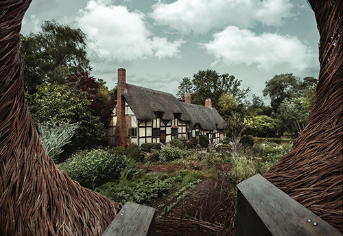 Anne Hathaway's cottage near Stratford upon Avon, West Midlands