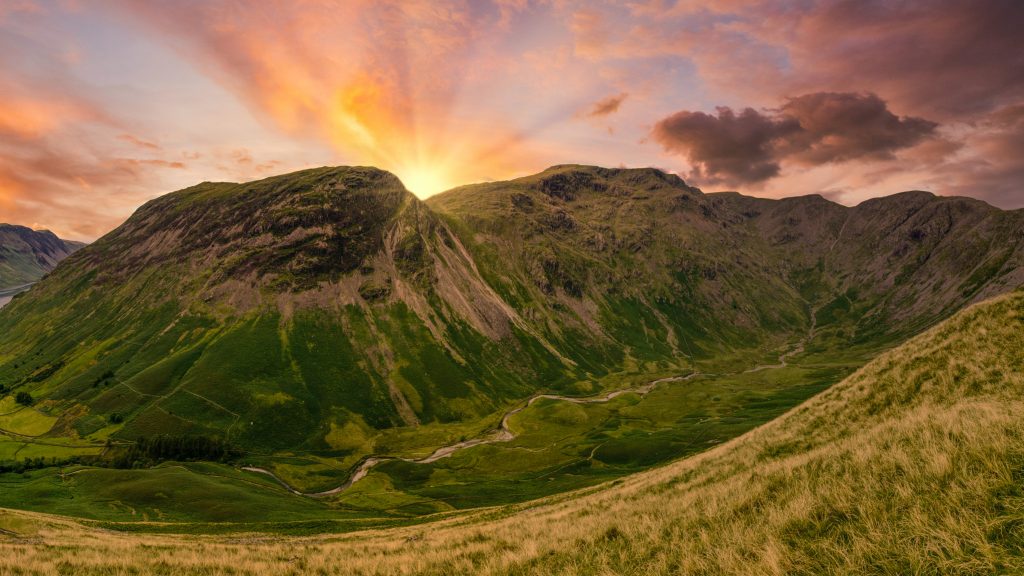 The Lake District in Cumbria, North West England