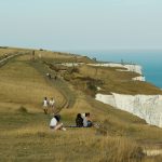 White cliffs of Dover, South East England