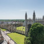 King's College Chapel in Cambridge, East England