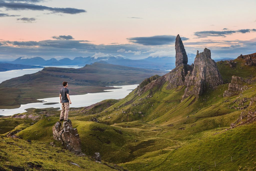 Isle of Skye in the west of Scotland