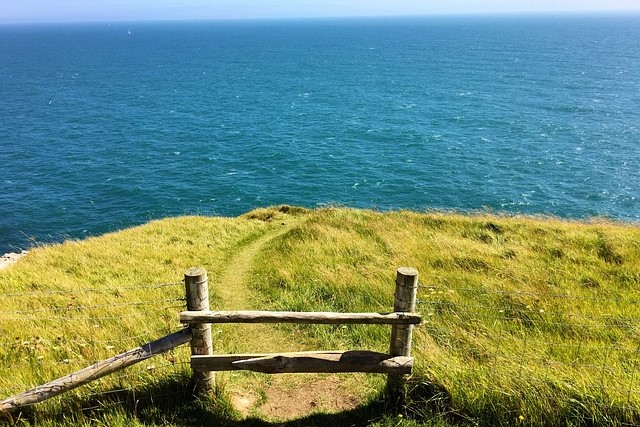Sea view in Dorset