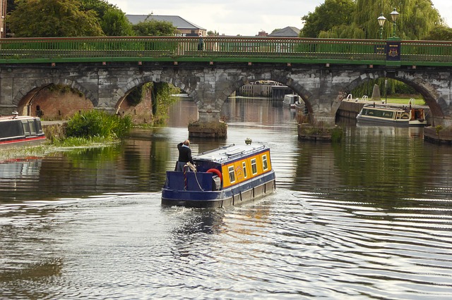 Riverboat in Newark in Nottinghamshire