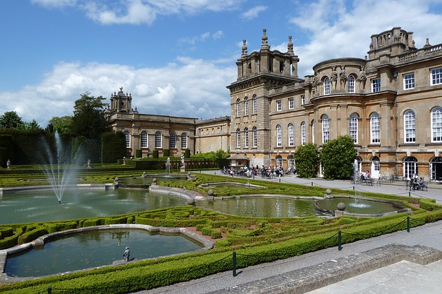 Blenheim Palace in Oxfordshire