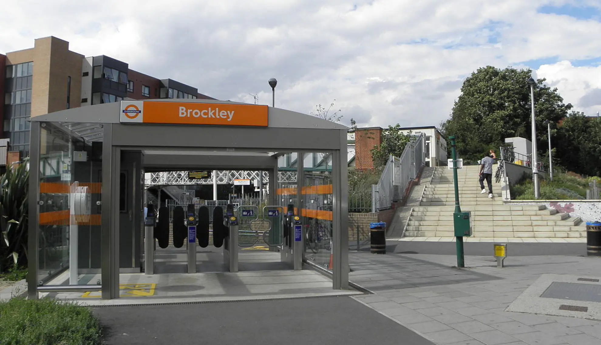 Brockley Station in the SE4 London postcode