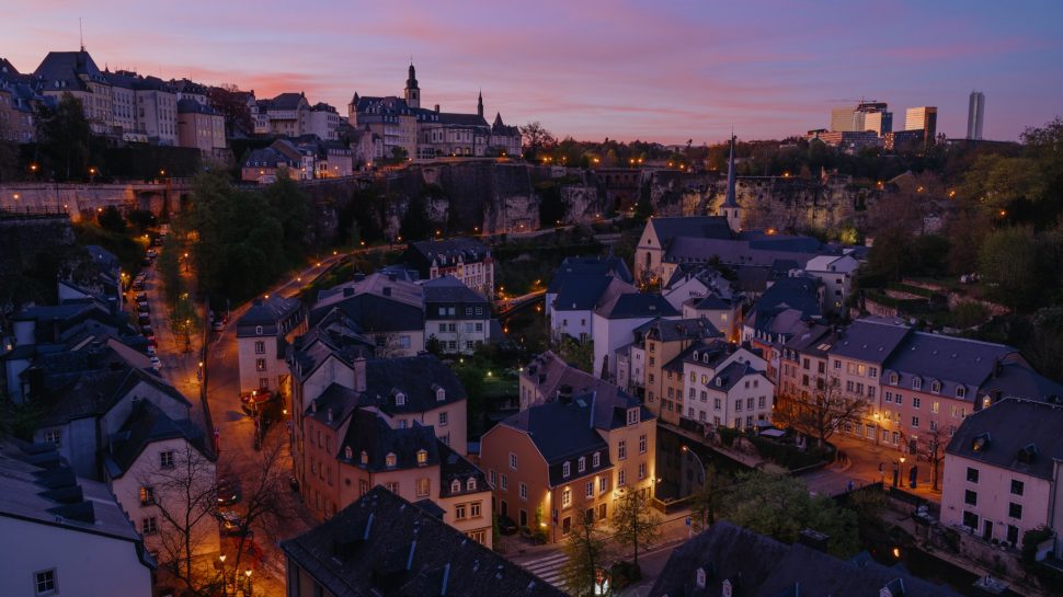 Luxembourg cityscape