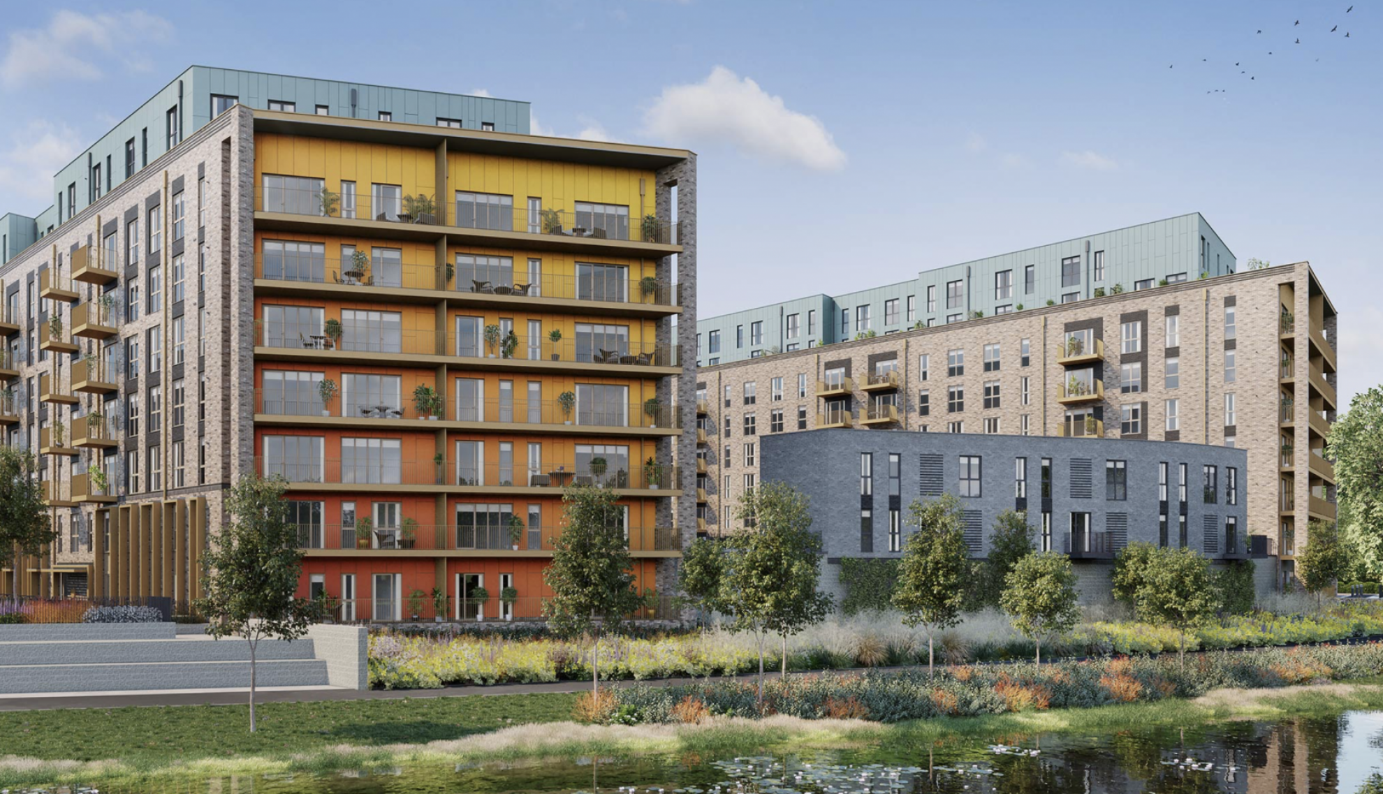 One Canalside in Chelmsford - our highest-rated development in the East of England