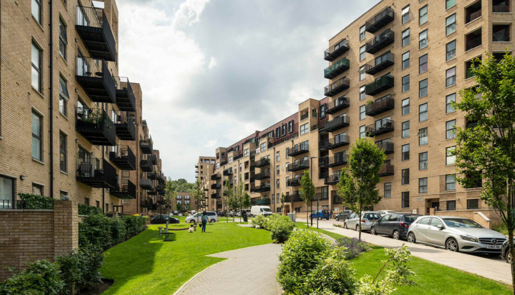 Trinity Walk new build homes in Woolwich