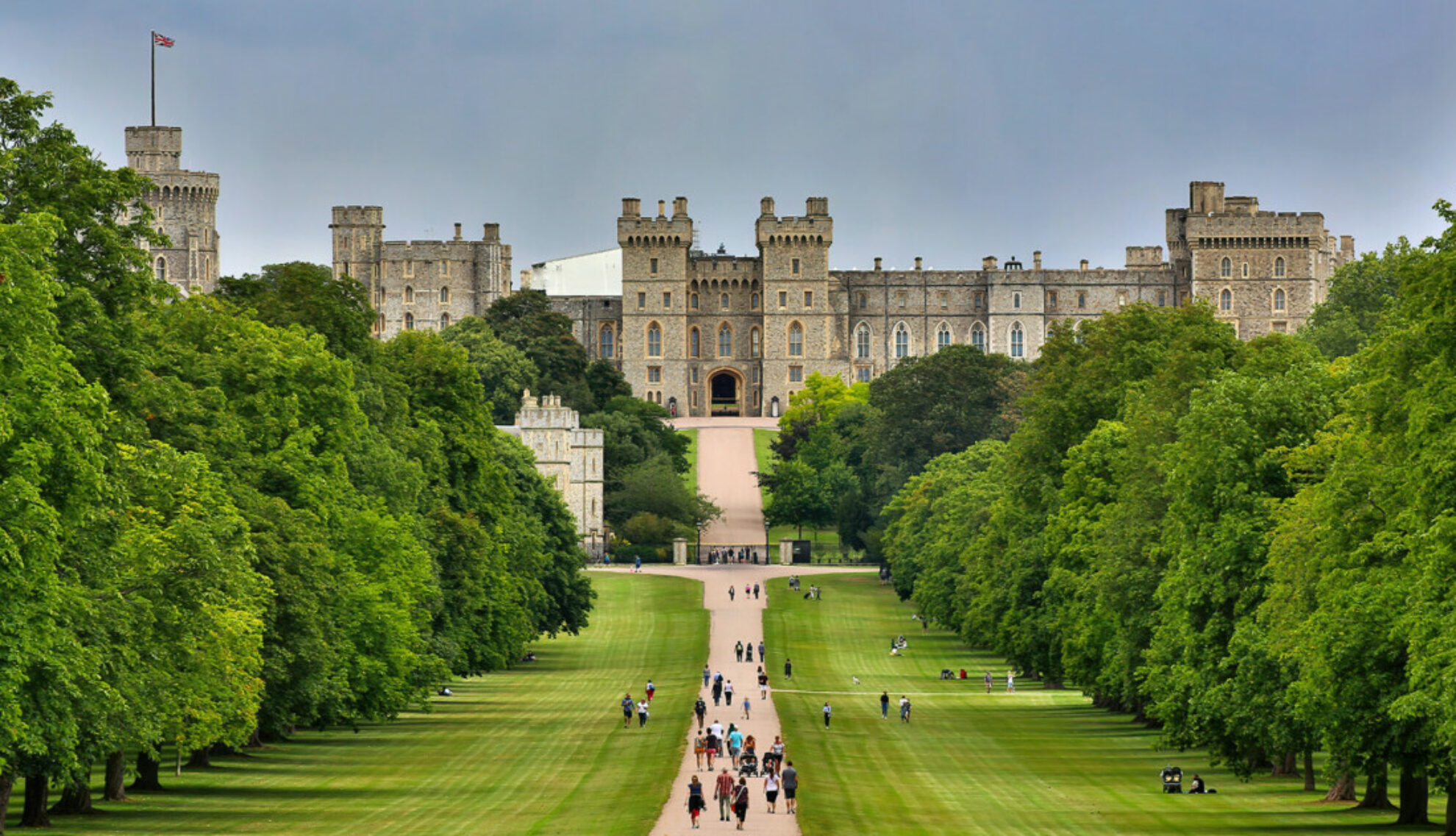Windsor Castle in the East of England