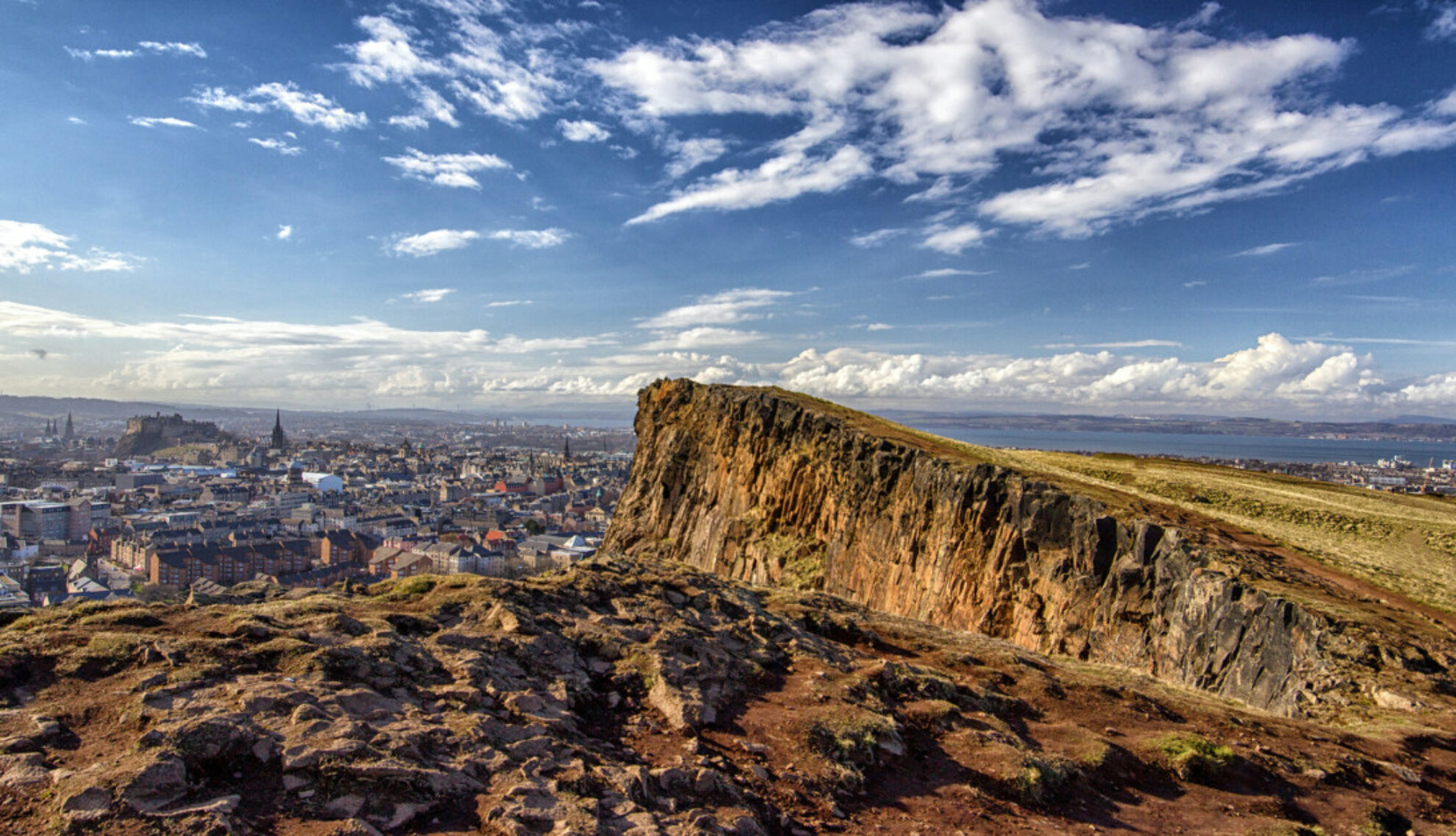 View across Edinburgh – voted the best place to live in the UK