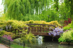Ornamental bridge in Regent's Park